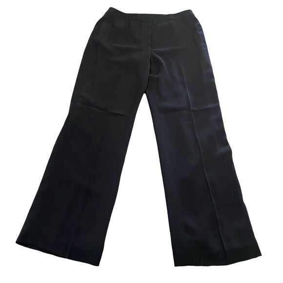 Kasper 3 Piece Suit Women’s Size 10 Black 3 Button Jacket Pants Skirt Lined NEW - Picture 4 of 15